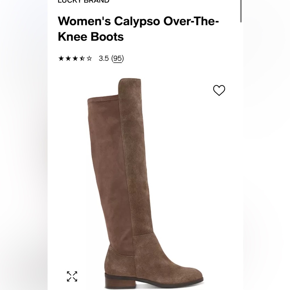 Lucky brand knee high boots